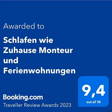 Apartment Schlafen Zuhause Monteur Und Rahden