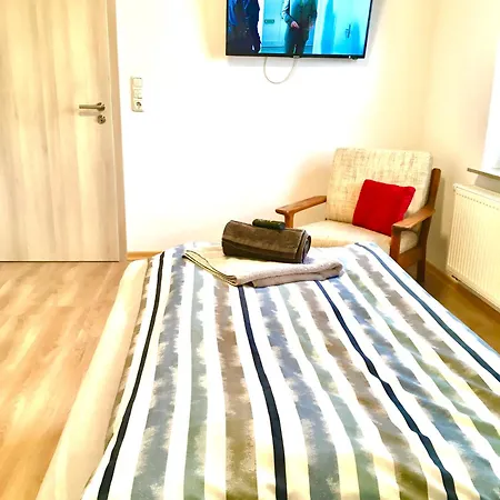 Apartment Schlafen Zuhause Monteur Und